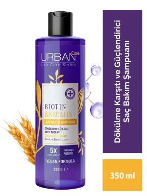 Urban Care Biotin & Keratin Dökülme Karşıtı Saç Bakım Şampuanı 350 ml - 1