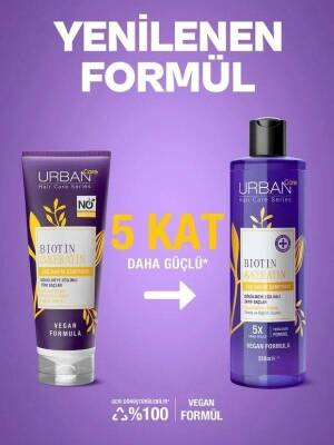 Urban Care Biotin & Keratin Dökülme Karşıtı Saç Bakım Şampuanı 350 ml - 3