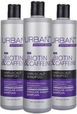 Urban Care Expert Biotin Caffeine Şampuan 350 ml 3 Adet - 1