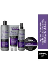 Urban Care Expert Biotin Ve Kafein Dökülme Karşıtı Saç Bakım Seti-sağlık Uzamaya Yardımcı-vegan - Urban Care
