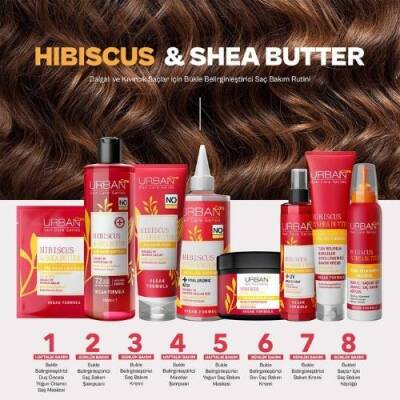 Urban Care Hibiscus & Shea Butter Yoğun Saç Bakım Maskesi 230 ml - 6