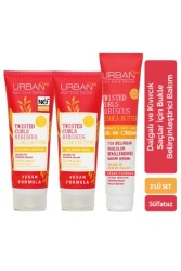 Urban Care Hibiscus&shea Butter Kıvırcık&dalgalı Saçlara Özel Bukle Belirginleştirici Saç Bakım Seti - Urban Care