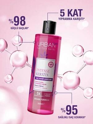 Urban Care Intense Keratin Yoğun Hasar Onarıcı Saç Bakım Şampuanı 350 ml - 4
