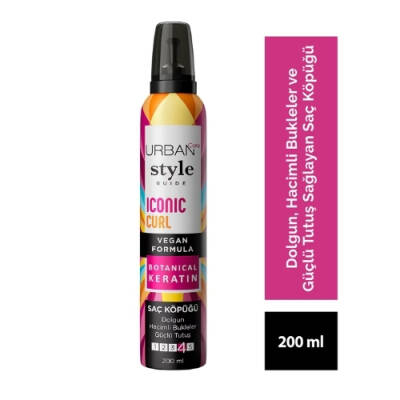 Urban Care Style Guide Iconic Curl Saç Köpüğü 200 ml - 1