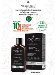 Vagues Keratin Men Kepek Ve Dökülme Karşıtı Bitkisel Şampuan 400 ML - 2