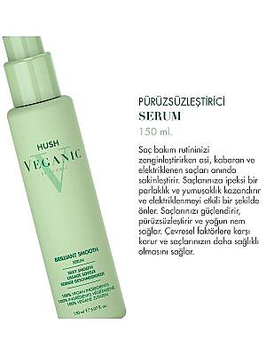 Veganic Brilliant Smooth Kabaran Saçlar İçin Pürüzsüzleştirici Serum 150 ml - 2