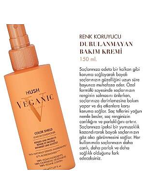 Veganic Color Shield Boyalı Saçlar İçin Renk Koruyucu Durulanmayan Saç Kremi 150 ml - 2