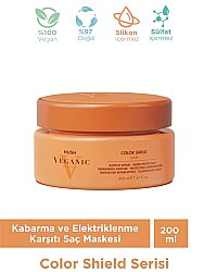 Veganic Color Shield Boyalı Saçlar İçin Renk Koruyucu Maske 200 ml - Veganic