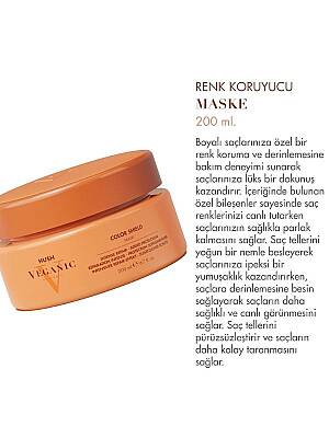 Veganic Color Shield Boyalı Saçlar İçin Renk Koruyucu Maske 200 ml - 2
