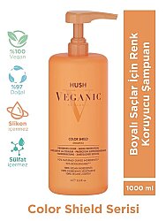 Veganic Color Shield Boyalı Saçlar İçin Renk Koruyucu Şampuan 1000 ml - Veganic