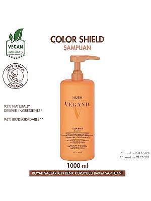 Veganic Color Shield Boyalı Saçlar İçin Renk Koruyucu Şampuan 1000 ml - 1