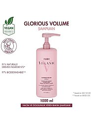 Veganic Glorious Volume Zayıf Saçlar İçin Hacim Veren Şampuan 1000 ml - Veganic