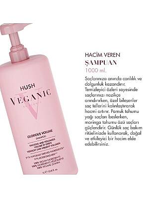 Veganic Glorious Volume Zayıf Saçlar İçin Hacim Veren Şampuan 1000 ml - 2