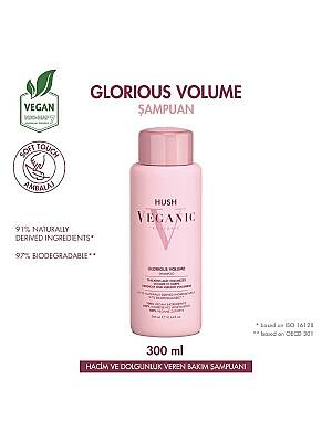 Veganic Glorious Volume Zayıf Saçlar İçin Hacim Veren Şampuan 300 ml - 1