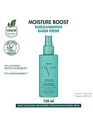 Veganic Moisture Boost Kuru Saçlar İçin Nemlendirici Durulanmayan Saç Kremi 150 ml - Veganic