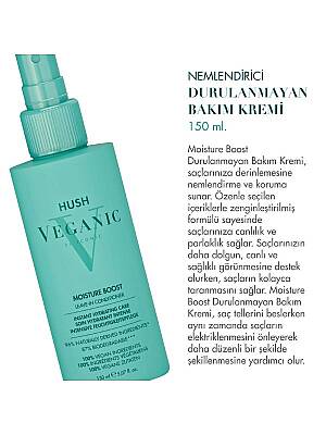 Veganic Moisture Boost Kuru Saçlar İçin Nemlendirici Durulanmayan Saç Kremi 150 ml - 2