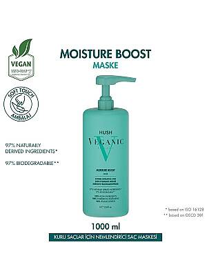 Veganic Moisture Boost Kuru Saçlar İçin Nemlendirici Maske 1000 ml - 1