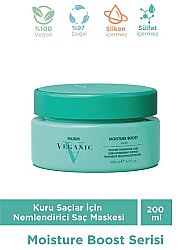 Veganic Moisture Boost Kuru Saçlar İçin Nemlendirici Maske 200 ml - Veganic