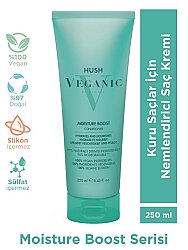 Veganic Moisture Boost Kuru Saçlar İçin Nemlendirici Saç Kremi 250 ml - Veganic