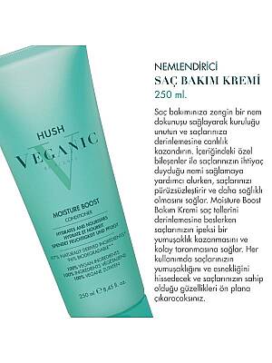Veganic Moisture Boost Kuru Saçlar İçin Nemlendirici Saç Kremi 250 ml - 2