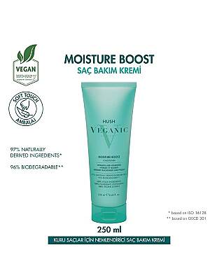 Veganic Moisture Boost Kuru Saçlar İçin Nemlendirici Saç Kremi 250 ml - 1