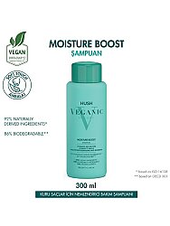 Veganic Moisture Boost Kuru Saçlar İçin Nemlendirici Şampuan 300 ml - Veganic