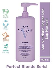Veganic Perfect Blonde Sarı ve Platin Saçlar İçin Bakım Maskesi 1000 ml - Veganic