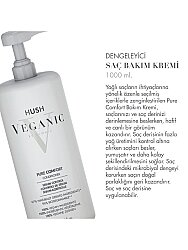 Veganic Pure Comfort Yağlı Saçlar İçin Dengeleyici Saç Kremi 1000 ml - 2