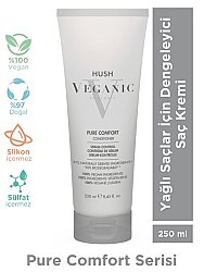 Veganic Pure Comfort Yağlı Saçlar İçin Dengeleyici Saç Kremi 250 ml - Veganic