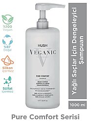 Veganic Pure Comfort Yağlı Saçlar İçin Dengeleyici Şampuan 1000 ml - Veganic
