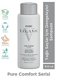 Veganic Pure Comfort Yağlı Saçlar İçin Dengeleyici Şampuan 300 ml - Veganic