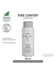 Veganic Pure Comfort Yağlı Saçlar İçin Dengeleyici Şampuan 300 ml - Veganic