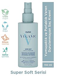 Veganic Super Soft Yumuşaklık ve Parlaklık Veren Durulanmayan Saç Kremi 150 ml - Veganic