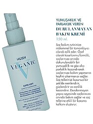 Veganic Super Soft Yumuşaklık ve Parlaklık Veren Durulanmayan Saç Kremi 150 ml - 2