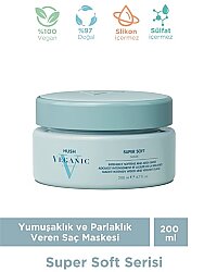Veganic Super Soft Yumuşaklık ve Parlaklık Veren Maske 200 ml - Veganic