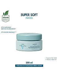 Veganic Super Soft Yumuşaklık ve Parlaklık Veren Maske 200 ml - Veganic