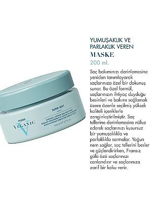 Veganic Super Soft Yumuşaklık ve Parlaklık Veren Maske 200 ml - 2