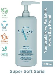 Veganic Super Soft Yumuşaklık ve Parlaklık Veren Saç Kremi 1000 ml - Veganic