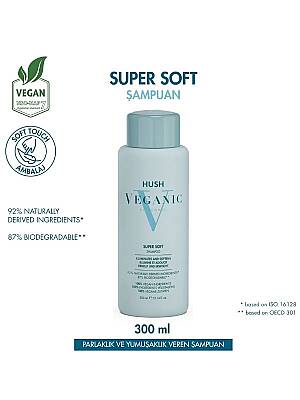 Veganic Super Soft Yumuşaklık ve Parlaklık Veren Şampuan 300 ml - 1