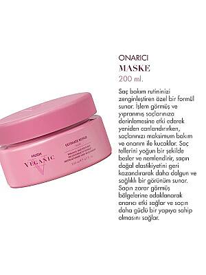 Veganic Ultimate Repair Yıpranmış Saçlar İçin Onarıcı Maske 200 ml - 2