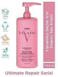 Veganic Ultimate Repair Yıpranmış Saçlar İçin Onarıcı Saç Kremi 1000 ml - Veganic