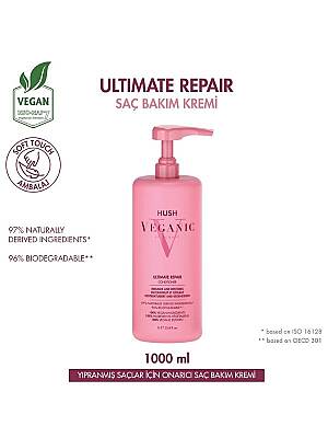 Veganic Ultimate Repair Yıpranmış Saçlar İçin Onarıcı Saç Kremi 1000 ml - 1