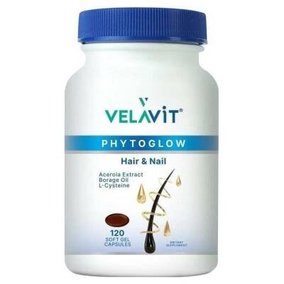 Velavit Phytoglow Hair Nail 120 Yumuşak Kapsül - 1