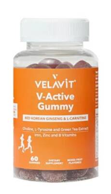 Velavit V-Active Gummy 60 Kapsül - 1