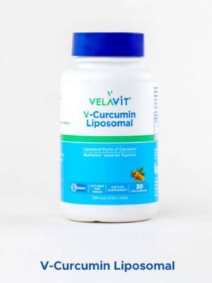 Velavit V-Curcumin Liposomal 30 Kapsül - 1