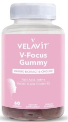 Velavit V-Focus Gummy 60 Kapsül - Velavit
