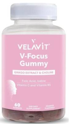 Velavit V-Focus Gummy 60 Kapsül - 1