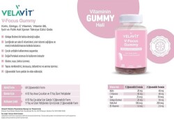 Velavit V-Focus Gummy 60 Kapsül - 2