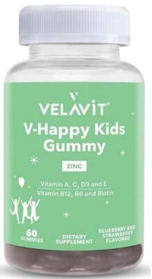 Velavit V-Happy Kids Gummy 60 Kapsül - 1