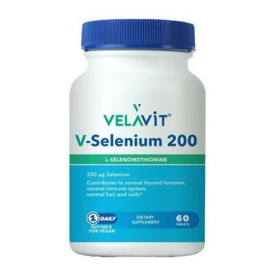 Velavit V-Selenium 200 mcg 60 Tablet - 1